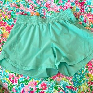 Lululemon Track That Mid Rise 5in Shorts